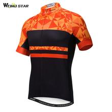 Weimostar Bike Team 2019 Cycling Clothing Summer Short Sleeve Bicycle Cycling Jersey Maillot Ciclismo Quick Dry MTB Bike Jersey 2024 - buy cheap