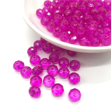 Wholesale 4*6mm/6*8mm Circular Austria faceted Crystal Glass Beads Loose Spacer Round Beads for Jewelry Making #06 2024 - buy cheap