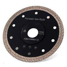 Free shipping DC-SRSB03 5 inch diamond saw blade 125mm for porcelain and ceramic tile cutting 2024 - buy cheap