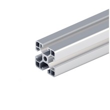 Carril lineal anodizado para impresora 3d, longitud de extrusión de perfil de aluminio tipo 2020/3030/40/50/60, longitud de 10cm, estándar europeo Cnc 2024 - compra barato