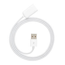 USB 2,0 Удлинительный кабель адаптер соединитель 1 м штекер к женскому кабель для передачи данных, шнур синхронизации провода для ПК ноутбука компьютера 2024 - купить недорого