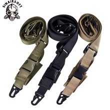3 Point Quick Detach Sling Strap Release Three Point Rifle AR Sling Adjustable Tactical Airsoft Gun Strap for Hunting Holsters 2024 - buy cheap