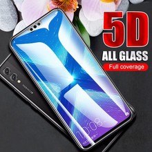 Real 5D Full Tempered Glass For Huawei Honor 10 9 8X Mate 20 X Lite Pro P Smart Y9 2019 Cover Screen Protector Front Film HD 2024 - buy cheap