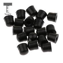 20 Pcs Silicone Trombone Slide Bow Rubber End Tip Bumper for Trombone Brass Instrument Repair Accessories Black 2024 - buy cheap