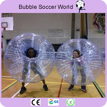 Balón de aire inflable Zorb de fútbol, Burbuja de fútbol de 1,5 m, Burbuja de parachoques, Burbuja de fútbol, pelota de rebote para la Copa del Mundo 2024 - compra barato