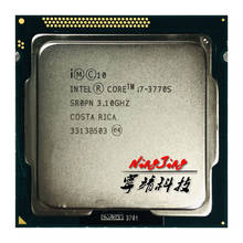 Процессор Intel Core i7-3770S, i7 3770 S, i7 3770 S, 3,1 ГГц, четырехъядерный, Восьмиядерный, 65 Вт, LGA 1155 2024 - купить недорого