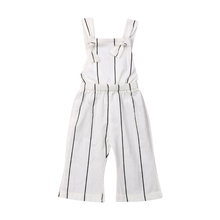 1-6T Toddler Kids Baby Girl Clothes Stripe Jumpsuit Romper Sleeveless Jumpsuit Outfits Clothes Summer 2019 2024 - buy cheap
