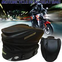 Задняя сумка для мотоцикла, сумка для заднего сиденья для мотоцикла, багажная сумка для Honda Kawaski Suzuki Bmw Yamaha, сумка для мотоцикла 2024 - купить недорого
