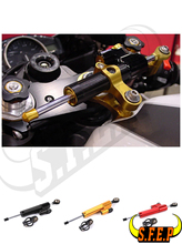 Universal CNC Adjustable Steering Damper Stabilizer Bracket For Yamaha Kawasaki BMW Honda Suzuki Ducati 2024 - buy cheap