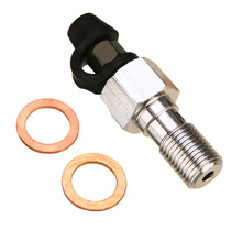 Pinza de cilindro maestro de freno de motocicleta, tornillo de purga, Perno Banjo + tapa antipolvo, M10 x 1,0mm, novedad 2024 - compra barato