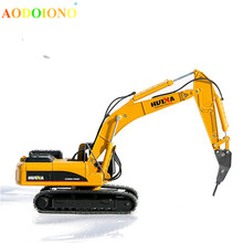 1:50 Excavator Breaker Car Model Toy Engineering Vehicle Truck Diecast Car Models Toys for Boy Children Xmas Birthday Gift Toy 2024 - buy cheap