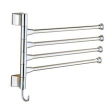 Stainless Steel Towel Holder Kitchen Bathroom Rack Bar Rotating Polished Holders Wall-mounted Kitchen Organizer Hardware 2024 - buy cheap
