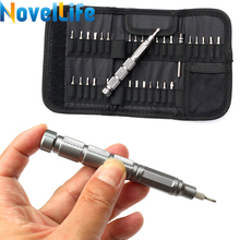 31 in 1 Precision Screwdriver Set 31pcs S2 Magnetic Screw Driver Bit Portable Bag Kit for Xbox iPhone Cell Phone PC Repair Tool 2024 - buy cheap