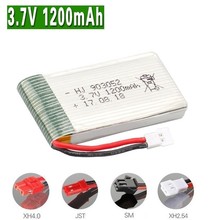 1200mAh 3.7v lipo Battery for SYMA X5 X5S X5C X5SC X5SH X5SW M18 H5P HQ898B HQ859B H11D H11C T64 T04 T05 F28 F29 T56 T57 903052 2024 - buy cheap