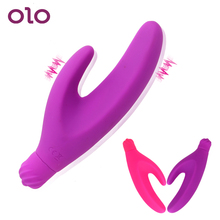 OLO AV Vibrator G-Spot Vagina Massage Rabbit Dildo Sex Toys for Women Clitoris Stimulator Female Masturbation Sex Products 2024 - buy cheap