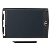 Черный 8,5 дюймов Портативный ЖК-планшет электронный блокнот графический планшет с стилусом с батареей 2024 - купить недорого