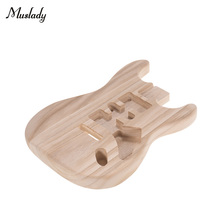 Muslady ST01-DT Unfinished Handcrafted Guitar Body Basswood Electric Guitar Body Guitar Barrel Replacement Parts 2024 - buy cheap