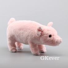 36 CM Lifelike Pink Pig Plush Stuffed Toy Dolls Cute Pink Dolls Simulation Animal Pig Toys Kids Gift 2024 - buy cheap