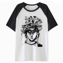 Camiseta de estilo harajuku para hombre, prenda de vestir, de estilo hip hop, divertida, joestar, P1474 2024 - compra barato