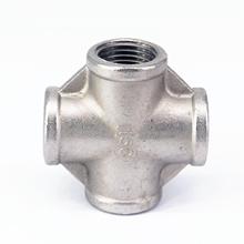 1/2" BSP Female 304 Stainless Steel Cross 4 Way Connector Pipe Fitting water oil air 2024 - buy cheap