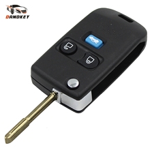 Dandkey New 3 Buttons Remote Key Case Shell Fob Folding Flip For Ford Transit MK6 Connect Maverick key shell 2024 - buy cheap