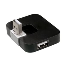 Distribuidor de 4 puertos inalámbrico, Micro USB 2,0, Multi Hub Splitter Power para ordenador 2024 - compra barato