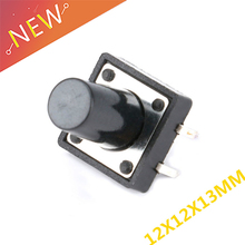 40Pcs/Lot 12x12x13MM 4PIN  Micro Momentary Push Button Tactile Switch 2024 - buy cheap