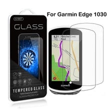 Для Garmin Edge 1030 plus 0,3 мм 2.5D Закаленное стекло для защиты экрана ультратонкая прозрачная пленка 9H против царапин для 1030 Explore 2024 - купить недорого