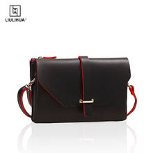 LLH Cheap price Fashion Women PU Leather Crossbody Messenger bag Small Shoulder Bags Lady Handbag designer female clutches bag 2024 - buy cheap