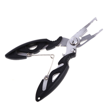 Plier Stainless Steel Fishing Plier Cutter Scissor Braid Line Lure Hook Remover Split Ring Tackle Clipper (Black) 2024 - buy cheap