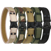 Army Military Style Combat Belt Desert Camouflage Army Green Quick Release Men Canvas Waistband Outdoor Hunting Accessories belt 2024 - buy cheap