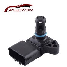 Speedwow-sensor absoluto de pressão do ar, sensor de admissão, 4 barras, para renault, peugeot, kia, hyundai, citroen 5wk96841 2045431 2024 - compre barato