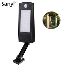 LED Solar Power PIR Motion+Light Sensor Wall Light 48 LEDs Waterproof Energy Saving Street Yard Path Home Garden Security Lamp 2024 - buy cheap