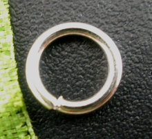 DoreenBeads 500PCs Silver Color Open Jump Rings 6mm Dia. Findings (B03064), yiwu 2024 - buy cheap