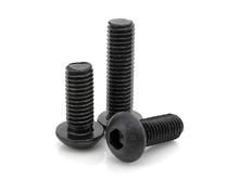 10-50PCS/LOT ISO7380 Metric M4 Black Grade 10.9 Alloy Steel Button Head Hex Socket Cap Screw Bolt 2024 - buy cheap