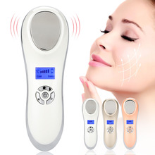 Face Ultrasonic Vibration Massager Hot Cold Hammer Home Use Beauty Equipment Wrinkle Acne Removal Skin Firming Face Tighten 5 2024 - buy cheap