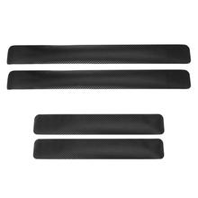 VODOOL 4Pcs Carbon Fiber Car Door Sill Sticker Anti Scratch None Slip Auto Door Protection Film Stickers Car Accessories Styling 2024 - buy cheap