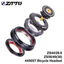 Ztto headset interno para bicicleta 4456st, headset de 44mm e 56mm com garfo cônico reto zs44 zs56 sem fio e de alta qualidade 2024 - compre barato