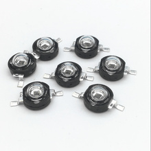 50pcs Infrared Red Light 850nm 3W Black Copper Bracket High Power LED Chip Infrared 850nm Night Vision LED Beads 2024 - buy cheap