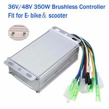 Controlador de Motor de CC sin escobillas para bicicleta eléctrica, 36V/48V, 350W 2024 - compra barato