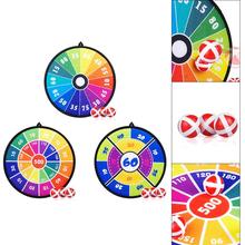 27.5cm Children's Target Toy Safety Sticky Ball Cloth Quality Target Darts Toy Outdoor Parent-child Activity Game Toy 2024 - buy cheap