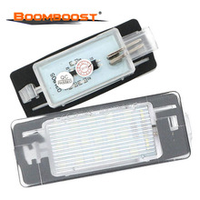 2x Car Light Bulbs Car light source Fit For Opel/Vectra C Estate 2002-2008 Number plate lamp 3528SMD Led License plate light 2024 - buy cheap