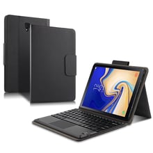 Case For Samsung Galaxy Tab S4 10.5 SM-T830 T835 T837 Bluetooth keyboard Protective Cover PU Leather Tab S4 10.5" Tablet PC Case 2024 - buy cheap
