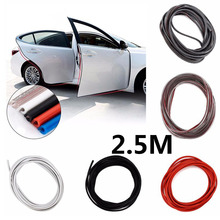 2.5 M Self Adhesive Automotive Rubber Car Protector Seal Strip Weatherstrip for Car Window Door Edge Anti-collision Rubber 2024 - buy cheap