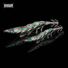 Kingdom 2019 High Quality Fishing Squid Lures 108mm 20g Sinking Hard Baits Squid Shrimp Jig Lure Wobblers Fishing Tackle 2024 - buy cheap