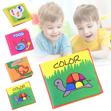 Libro educativo de tela para el desarrollo de la inteligencia temprana para niños y bebés, libro de actividades de aprendizaje colorido, plegable 2024 - compra barato