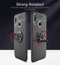 Huawei Honor Play Case Car Holder Stand Magnetic Bracket Finger Ring Silicone TPU Case For Huawei Honor Play Phone Coque Capa 2024 - buy cheap