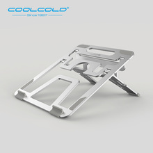 COOLCOLD-soporte plegable para enfriador de ordenador portátil, soporte Invisible de aleación de aluminio de seis alturas para Notebook MacBook de 11-14 pulgadas 2024 - compra barato