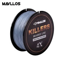 Mavllos Killer 4 Strands Weaves Fishing Line Extremely Low Memory 150M/164YDS Super Strong Saltwater Multifilament Braided Line 2024 - buy cheap