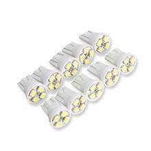 10Pcs T10 4 SMD LED White Wedge Lamp Auto light-emitting Diode Turn Signal/Side Marker/Taillight/Backup Lamp Bulb Car Light Bulb 2024 - buy cheap